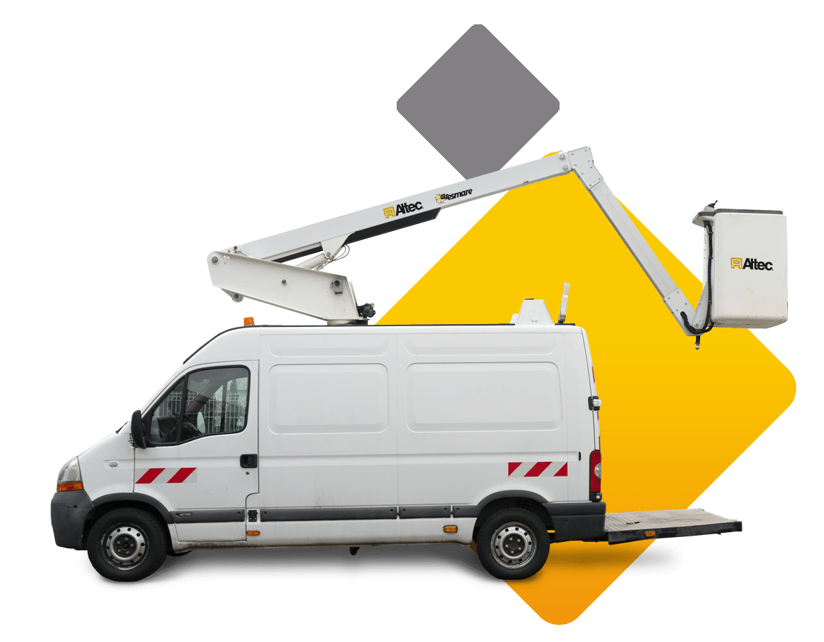 Nuestro furgón cesta, nuestro modelo AR110